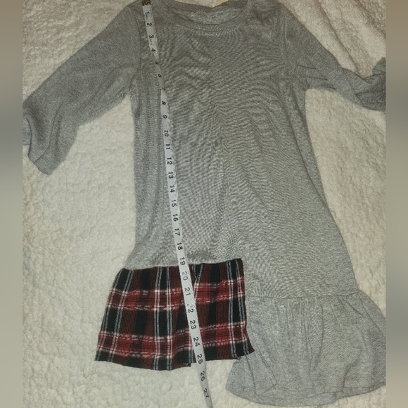 HAYDEN GIRLS Perfectly Balanced Plaid tshirt dress Sz Small NWT - Picture 12 of 12